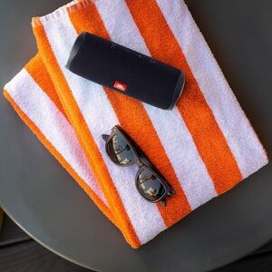 JBL FLIP 5, Waterproof Portable Bluetooth Speaker, Black, Company Branded